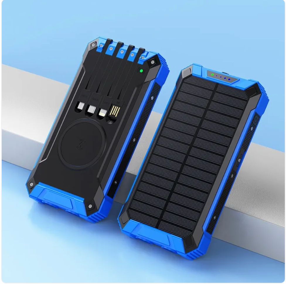 Solar Wireless Power Bank
