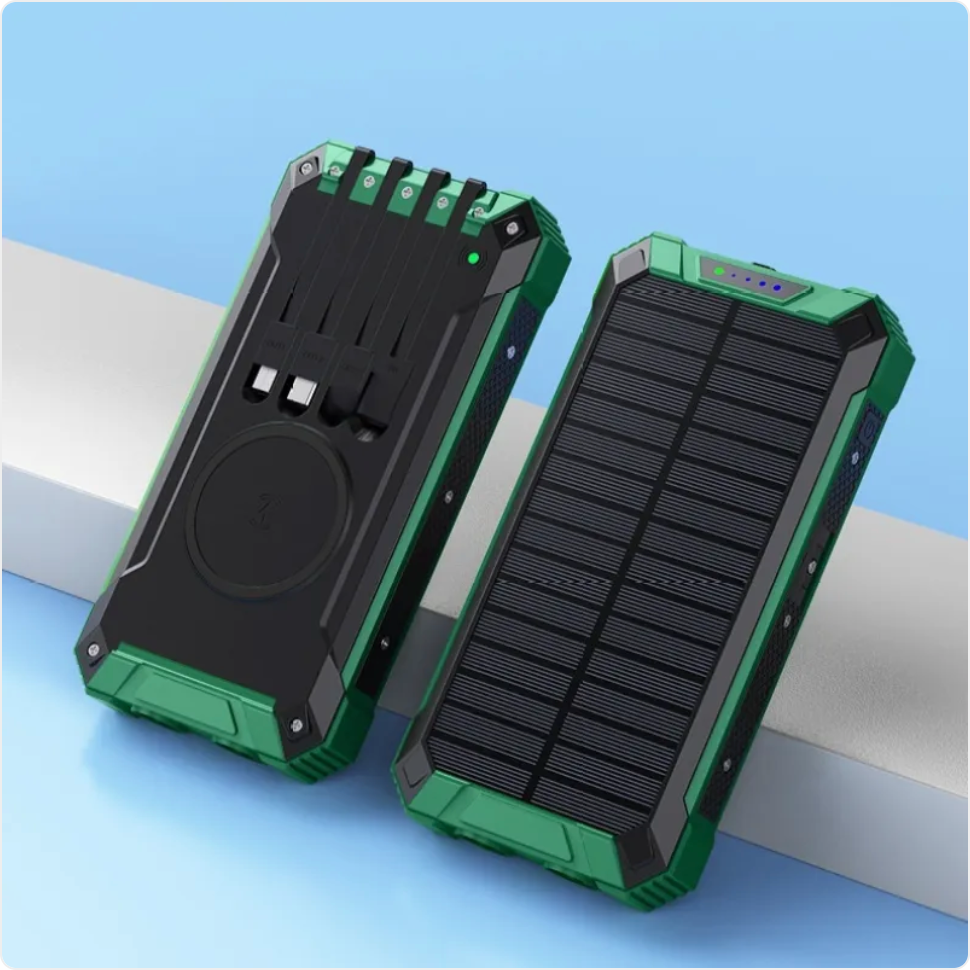 Solar Wireless Power Bank