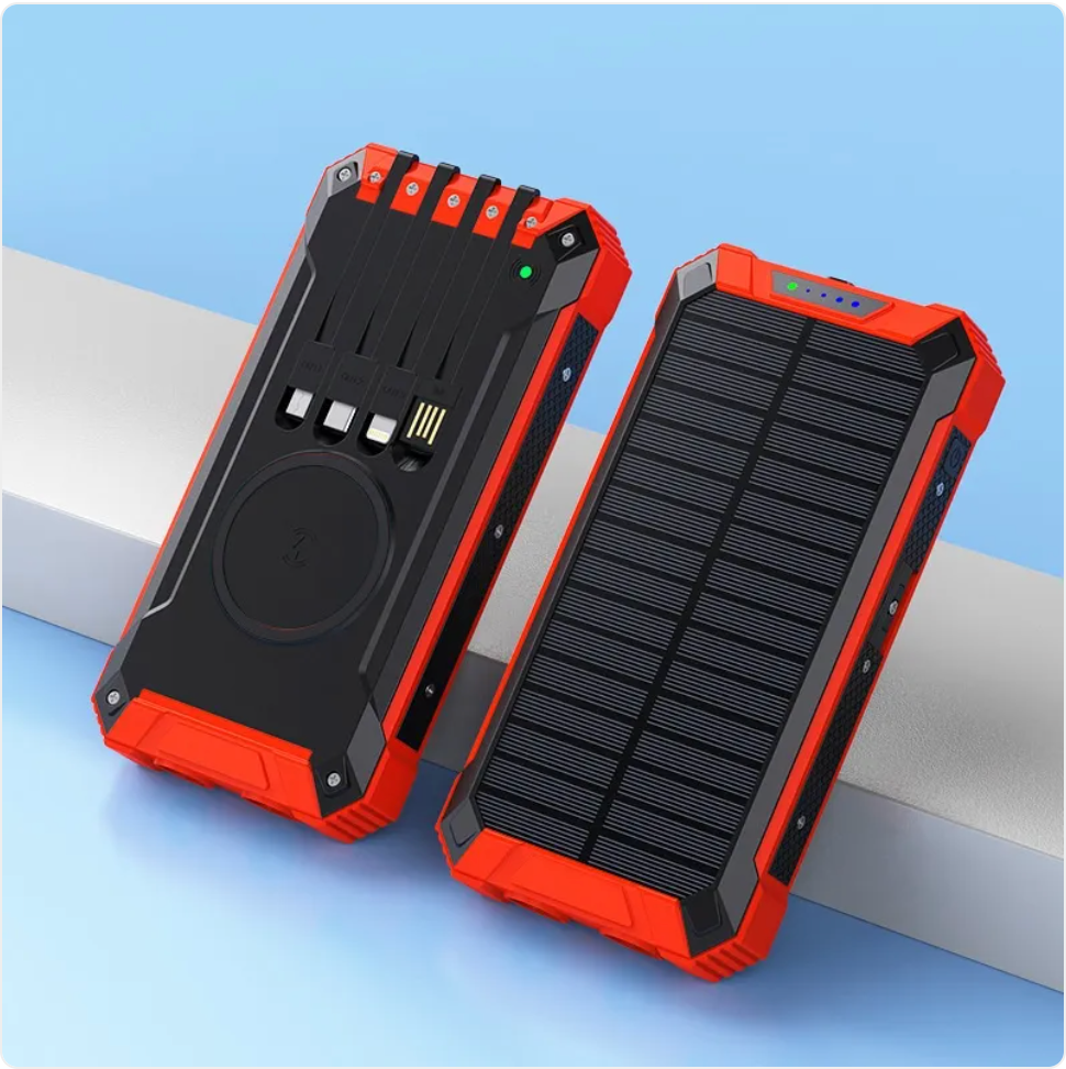 Solar Wireless Power Bank