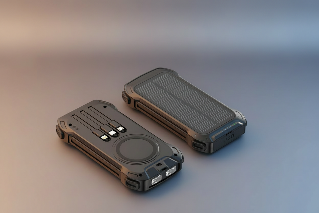 Solar Wireless Power Bank