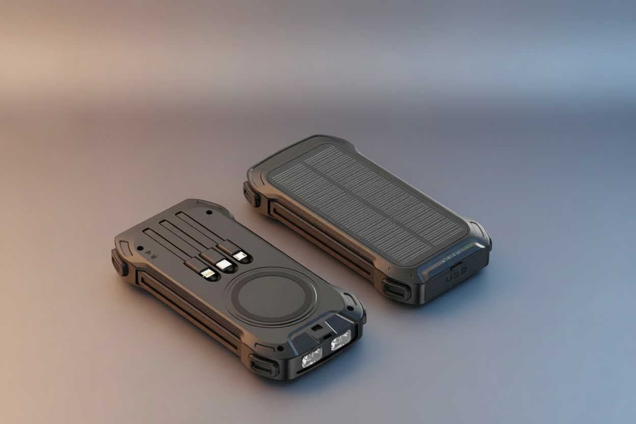 Solar Wireless Power Bank